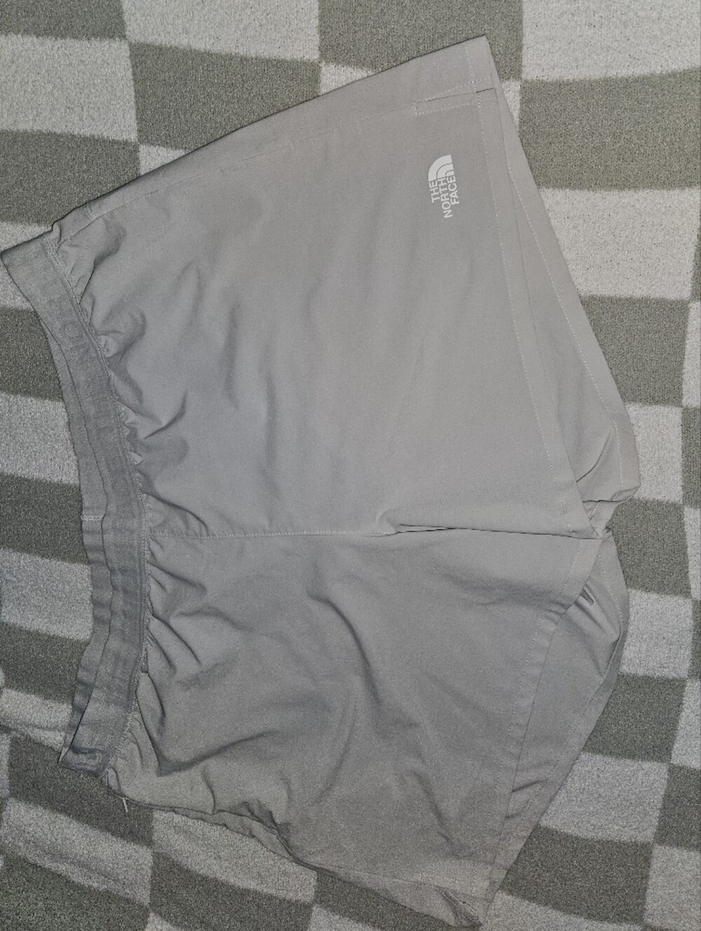 The North Face Women's Light Gray Athletic Shorts